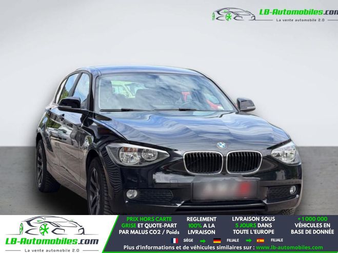 BMW Serie 1 114i 102CH Noir M�tallique de 2014