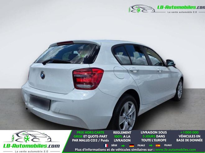 BMW Serie 1 114i 102CH Blanc M�tallique de 2015