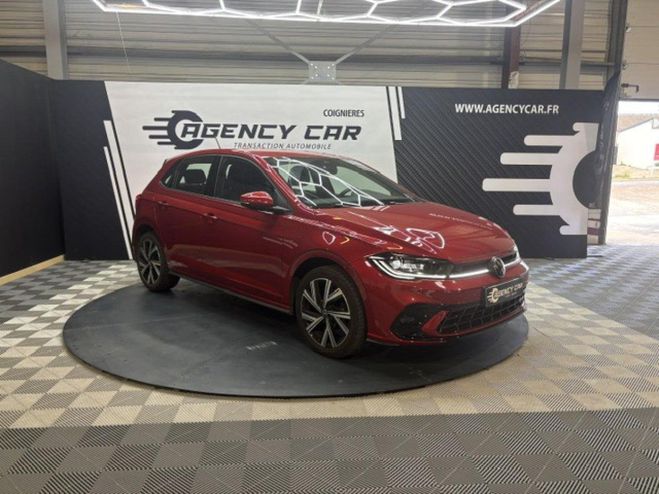 Volkswagen Polo 1.0 TSI - 110 - BV DSG 7 VI AW R-Line PH ROUGE FONCE de 2023