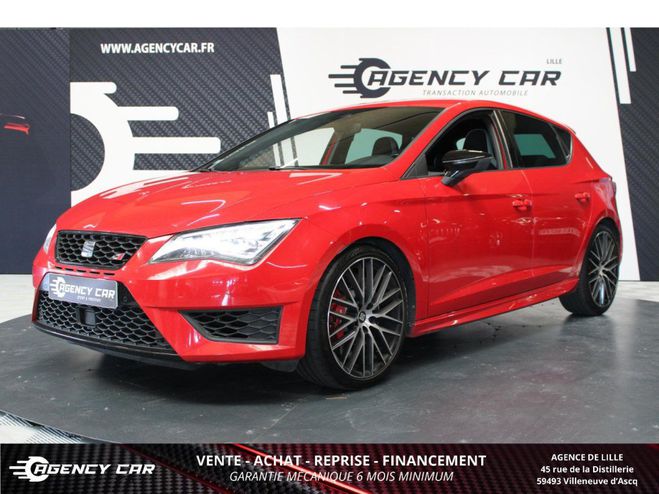 Seat Leon Cupra 290 DSG 2.0 TSI Baquets Chauffants ROUGE de 2017