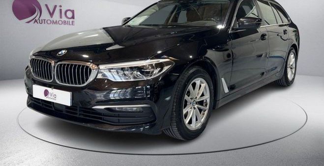 BMW Serie 5 TOURING (G31) 520DA 190CH LOUNGE EURO6D- Noir de 2019