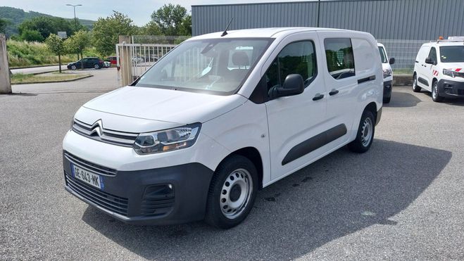Citroen Berlingo FOURGON XL 1.5 blue hdi 100 cv Cabine ap Blanc de 2022