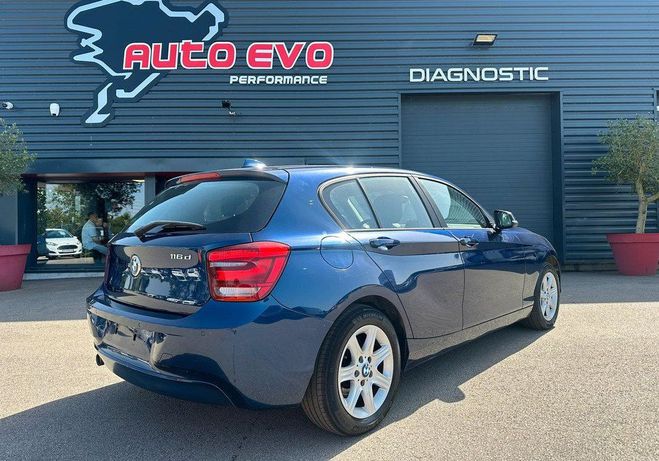 BMW Serie 1 F20 116d Business A Bleu de 2012