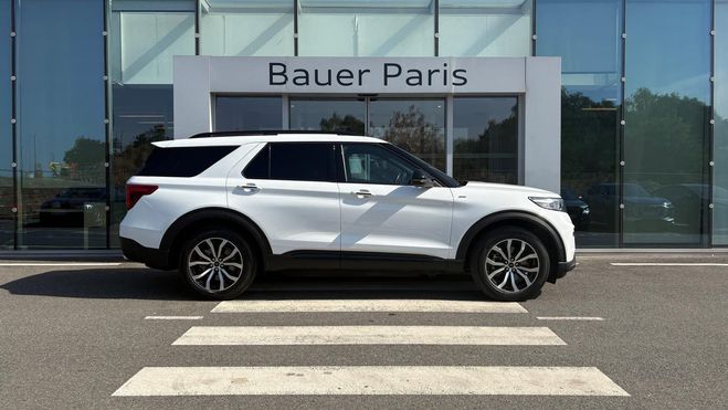 Ford Explorer 3.0 EcoBoost 457 ch PHEV Powershift AWD  Blanc de 2022