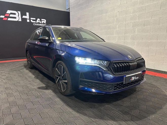 Skoda Octavia COMBI 2.0 TDI 150 SPORT LINE 4X2 DSG BVA Bleu de 2025