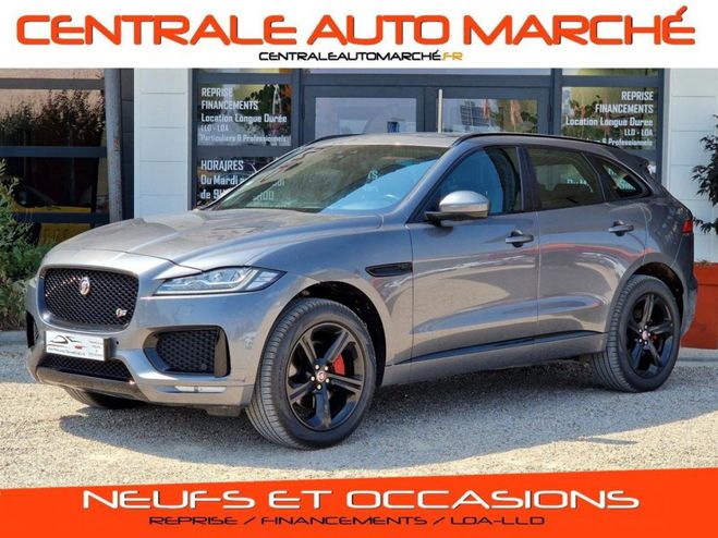 Jaguar F Pace F.PACE 3.0 D V6 - 300 - BVA - Stop/Start GRIS FONCE de 2017