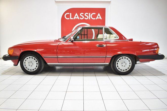 Mercedes 560 SL   Hrd Top Signalrot 568 de 1987