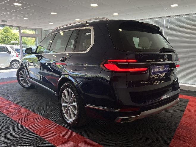 BMW X7 G07 LCI xDrive40d 352 ch BVA8 Bleu Fonc� de 2023