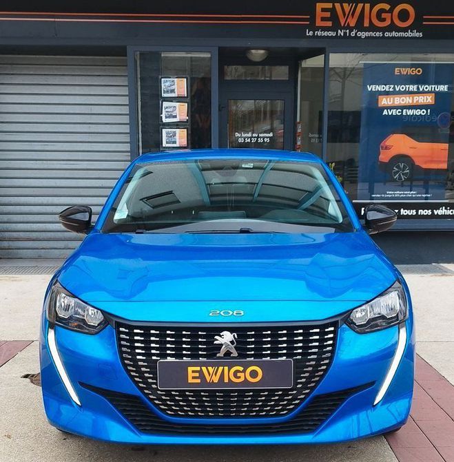 Peugeot 208 1.5 BLUEHDI 100CH ACTIVE ENTRETIEN COMPL Bleu de 2021