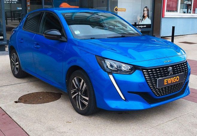 Peugeot 208 1.5 BLUEHDI 100CH ACTIVE ENTRETIEN COMPL Bleu de 2021