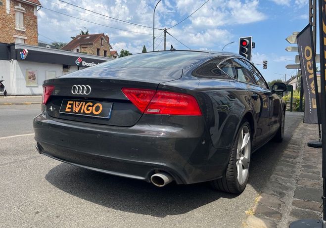 Audi A7 Sportback V6 3.0 BI-TDI 313CH QUATTRO AV Noir de 2013