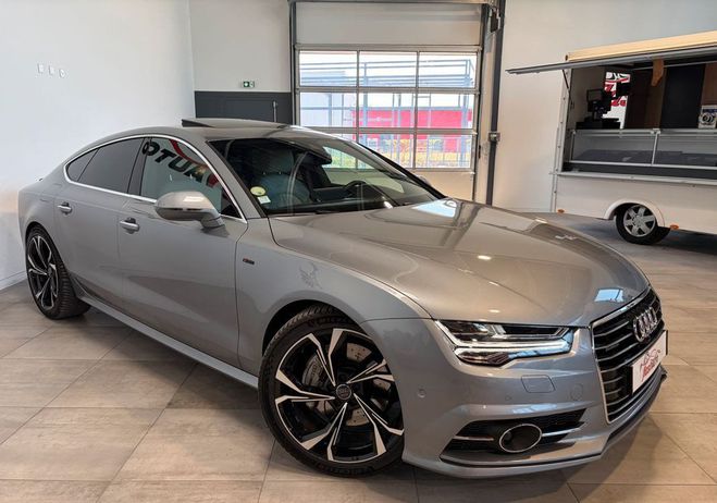 Audi A7 Sportback PHASE 2 3.0 Bi TDi V6 QUATTRO  Gris de 2016