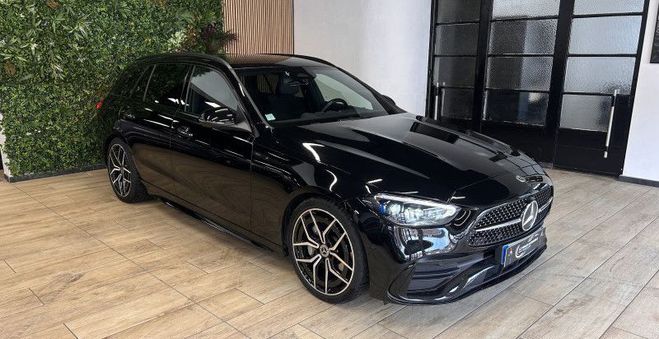 Mercedes Classe C BREAK 220 D 197CH AMG LINE Noir de 2022