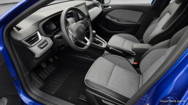 Renault Clio Tce 90 V BERLINE Techno - Cam�ra - Keyle Bleu Iron de 2025