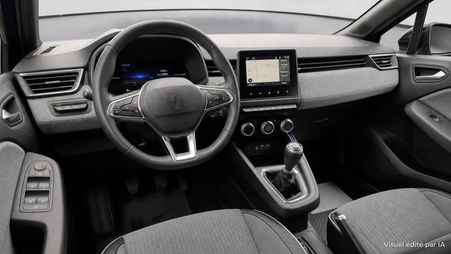 Renault Clio Tce 90 V BERLINE Techno - Cam�ra - Keyle Bleu Iron de 2025