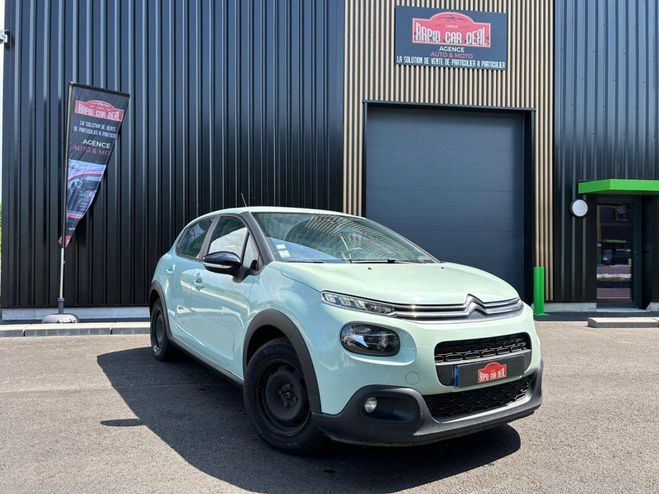 Citroen C3 1.2 PureTech 12V - 68 2016 BERLINE Feel  VERT CLAIR de 2018