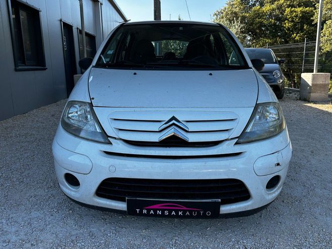 Citroen C3 1.1i Airdream Attraction / Distribution  Blanc de 2009