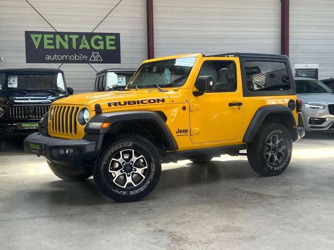 Jeep Wrangler 2.2 l MultiJet 200 ch 4x4 BVA8 Rubicon Jaune de 2018
