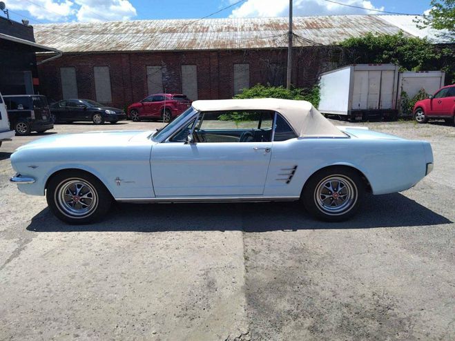 Ford Mustang Cabriolet 289 code A toutes options ARCADIAN BLUE de 1966