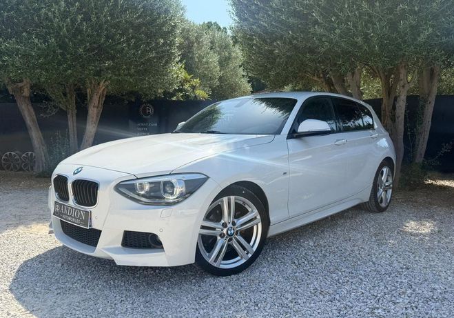 BMW Serie 1 118d BVA F20 M Sport Blanc de 2015