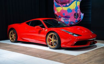  Voir d&eacute;tails -Ferrari 458 Speciale 4.5 V8 605ch | Suivi Rosso Cors &agrave; Saint-Michel-sur-Orge (91)