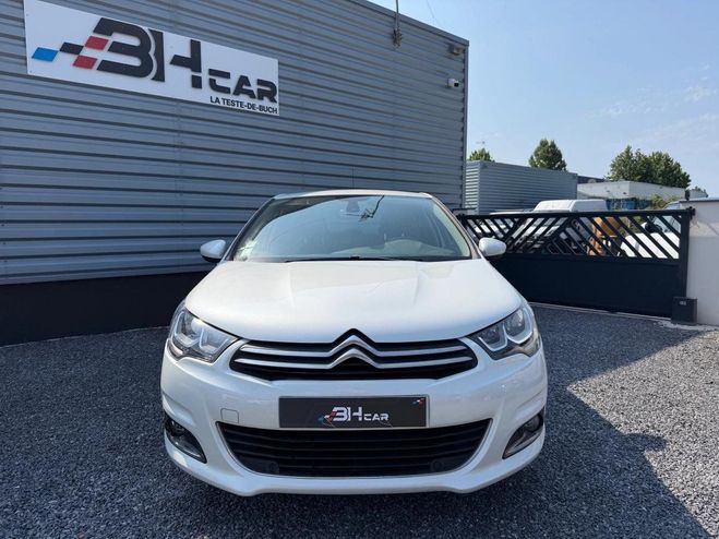 Citroen C4 1.6 BLUEHDI 120 MILLENIUM BUSINESS EAT6  Blanc de 2016