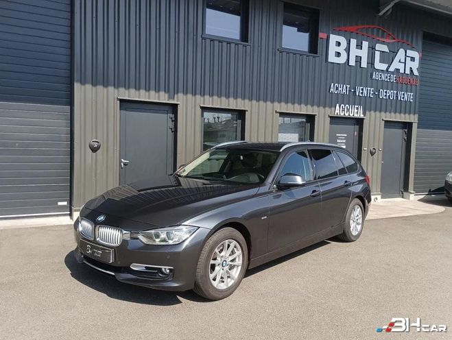 BMW Serie 3 TOURING 320 D 184CV BVA8 MODERN SIEGES C Gris de 2012