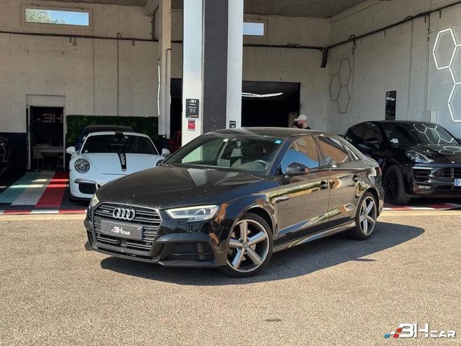 Audi A3 8V2 Berline 2.0 TDI 184cv S-LINE QUATTRO Noir de 2017