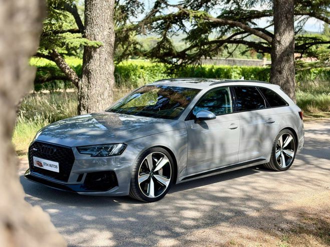 Audi RS4 B9 V6 2.9L TFSI 450 CH TIPTRONIC QUATTRO Gris Nardo M�tallis� de 2018