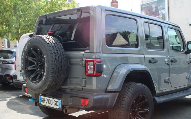 Jeep Wrangler 4xe 381CH ? HYBRIDE RECHARGEABLE TRAIL R Gris de 2022