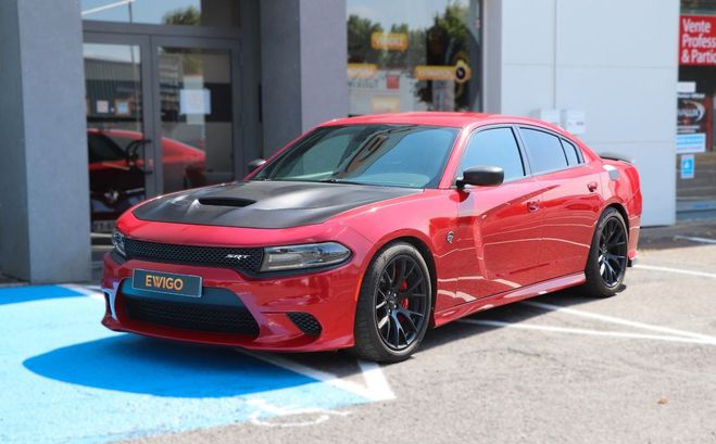 Dodge Charger SRT HELLCAT 6.2 707 CH CIEL ETOILe Rouge de 2016