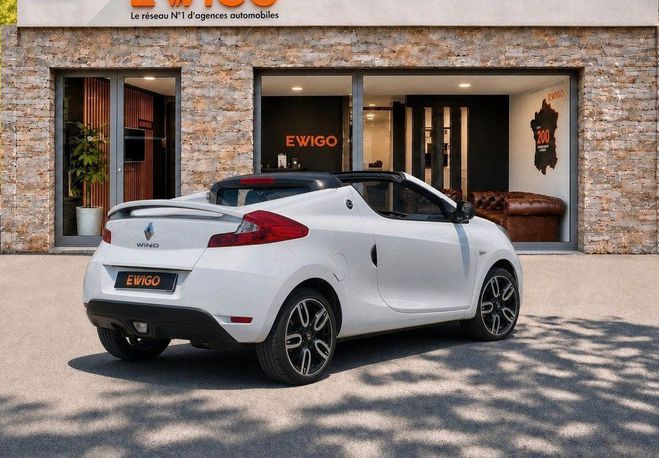 Renault Wind 1.2 TCE 100 HARD TOP CLIMATISATION R�GUL Blanc de 2013