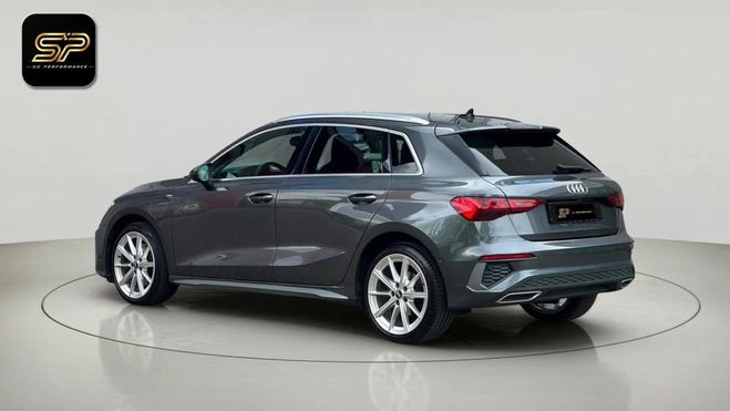 Audi A3 Sportback 40 TFSI e S line * Hybride Rec Gris de 2021