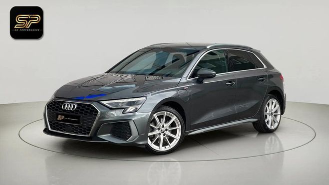 Audi A3 Sportback 40 TFSI e S line * Hybride Rec Gris de 2021