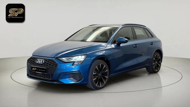 Audi A3 Sportback 40 TFSI e * Hybride Rechargeab Bleu de 2021