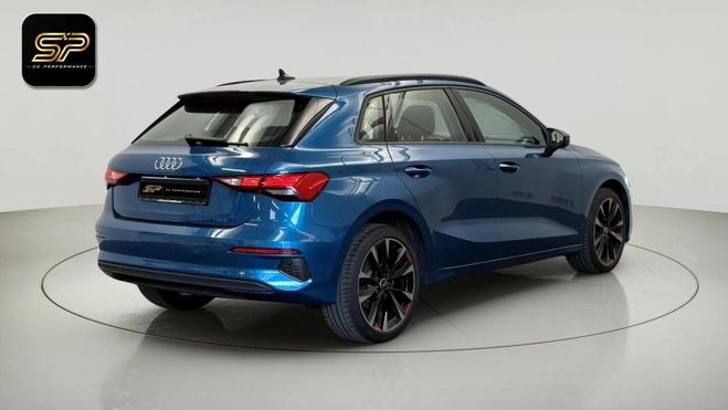 Audi A3 Sportback 40 TFSI e * Hybride Rechargeab Bleu de 2021