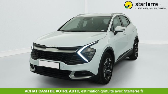 Kia Sportage 1.6 T-GDi 230ch ISG Hybride BVA6 4x2 Act Blanc de 2023