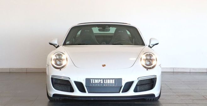 Porsche 911 targa 4 gts 991.2 Blanc de 2018