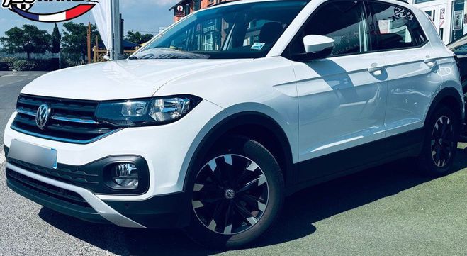 Volkswagen T Cross 1.0 TSI 95ch Lounge PREMIERE MAIN ENTRET Blanc de 2020