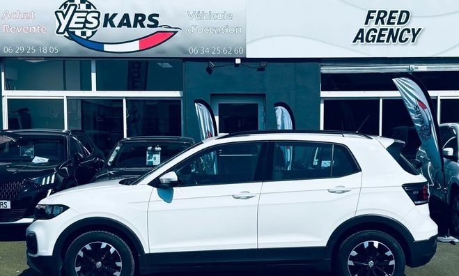Volkswagen T Cross 1.0 TSI 95ch Lounge PREMIERE MAIN ENTRET Blanc de 2020