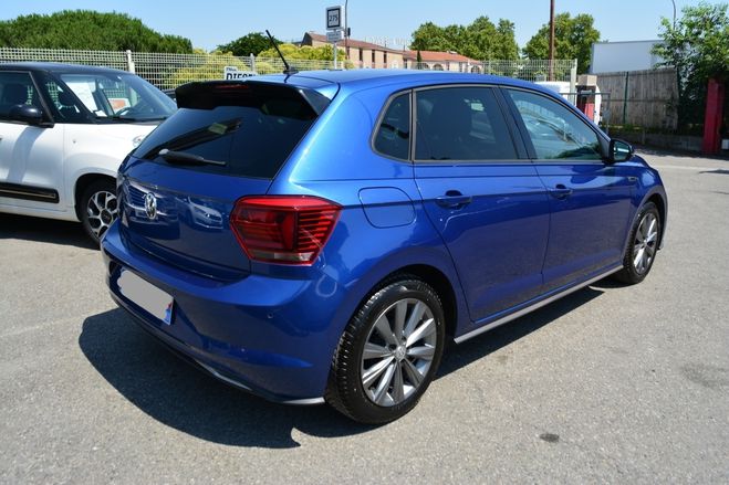 Volkswagen Polo 1.0 TSI 95CH R-LINE BLEU de 2018