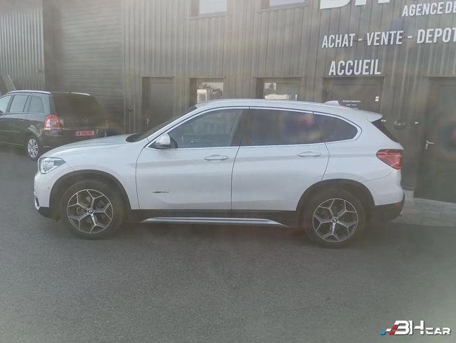 BMW X1 18D 150CV BVA8 X-LINE XDRIVE KEYLESS SIE Blanc de 2017