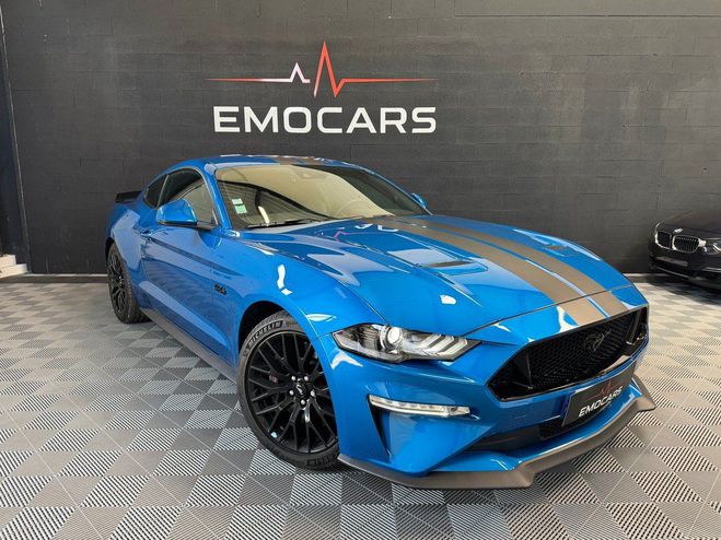 Ford Mustang Coup� GT Premium Fastback 5.0 V8 450 ch  Bleu de 2019