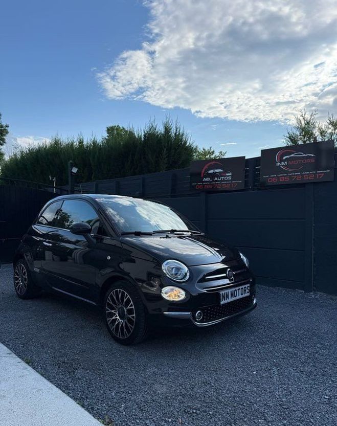 Fiat 500 Hybride Noir de 2021