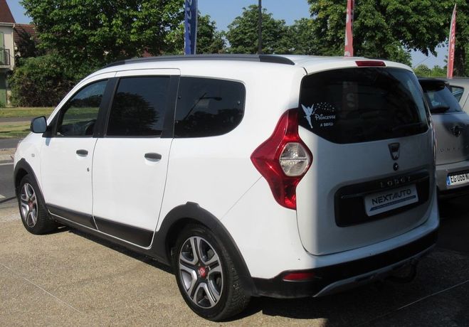 Dacia Lodgy 1.5 BLUE DCI 115CH STEPWAY 7 PLACES Blanc de 2019