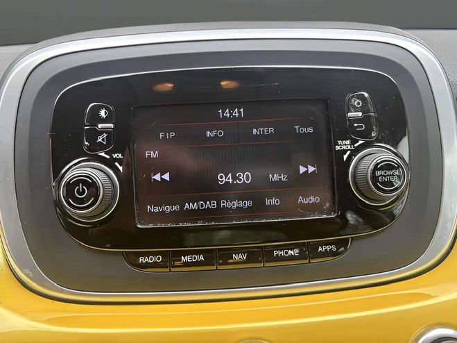 Fiat 500X 1.4 MULTIAIR 16V 140CH POPSTAR BUSINESS JAUNE de 2017