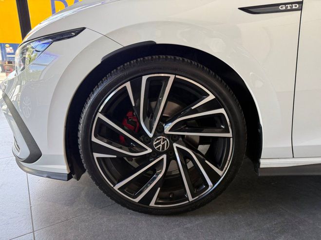 Volkswagen Golf 2.0 TDI SCR 200 DSG7 GTD / Entretien Vw BLANC de 2021