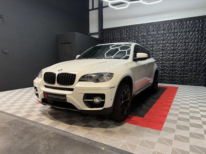 BMW X6 xDrive 40d EXCLUSIVE 306CH E71 360 TOIT  BLANC de 2011