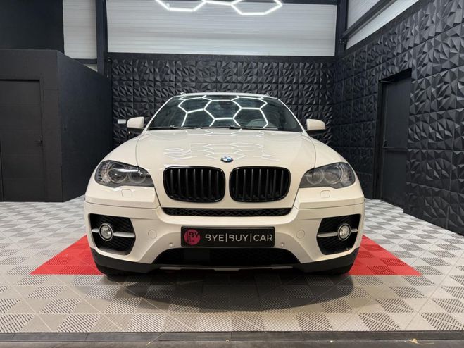 BMW X6 xDrive 40d EXCLUSIVE 306CH E71 360 TOIT  BLANC de 2011