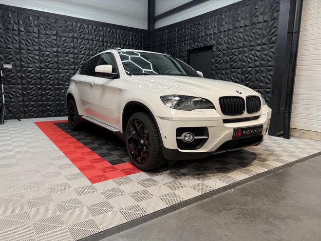 BMW X6 xDrive 40d EXCLUSIVE 306CH E71 360 TOIT  BLANC de 2011